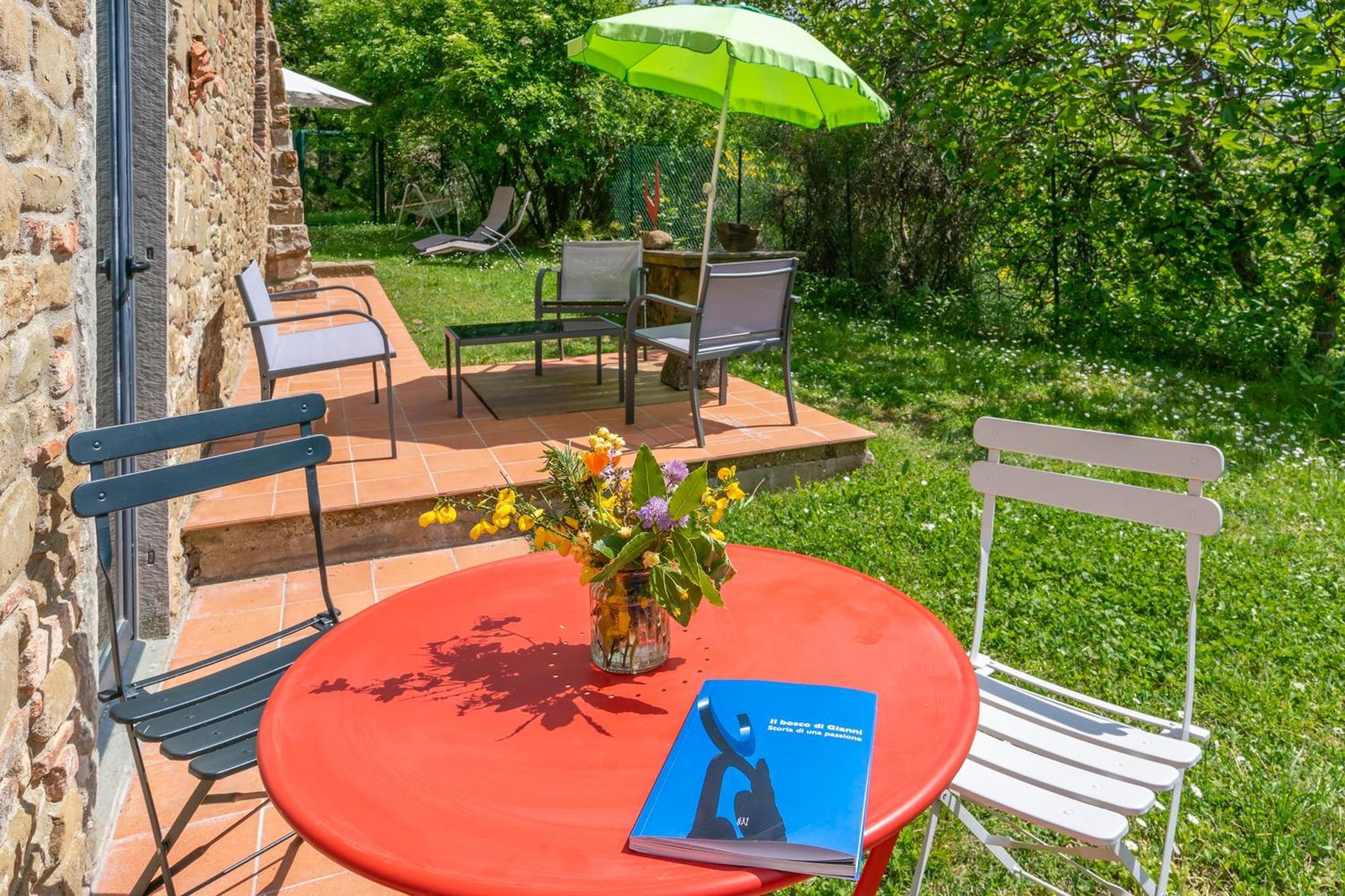 La Casa Nel Bosco D'Arte- Greve In Chianti, Holiday House With Private Garden Villa Buitenkant foto